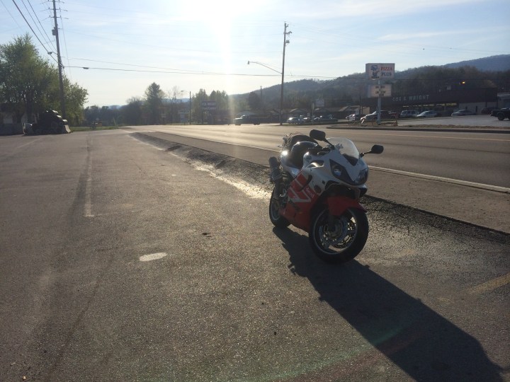 End of the day, Lucy is working on her tan